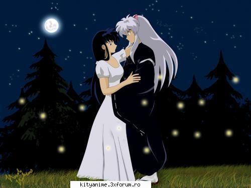 Poze - ok,uite o poza cu inuyasa si kagome sau kikio,nu - Inuyasha